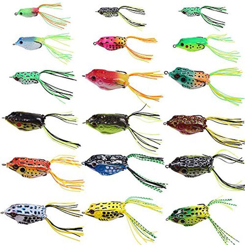 国際ブランド】 雷魚フロッグ40個とアマゾンボックスのセット 雷魚フロッグ チューン済 まとめ売り 有名どころ使用済