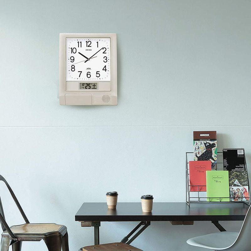 セイコー クロック 掛け時計 電波 アナログ プログラム機能 カレンダー 液晶表示 銀色 メタリック PT201S SEIKO 掛け時計、壁掛け時計 V1141092147(10116円)