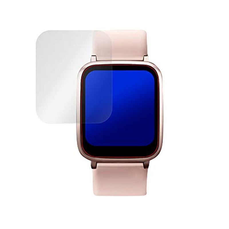 ミヤビックス Willful スマートウォッチ SW025 用 曲面対応 TPUフィルム 傷修復 衝撃吸収 OverLay FLEX OFK