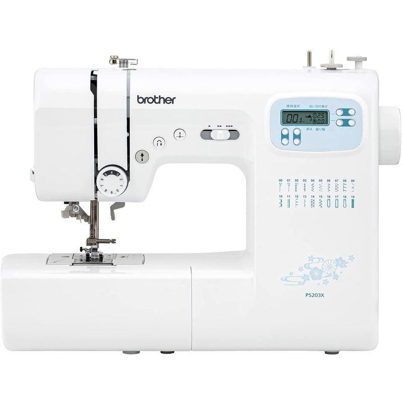 ブラザー工業 コンピューターミシン「PS200Xシリーズ」 (PS203X（ブルー）) コンピューターミシン PS200Xシリーズ PS203X ブルー M1579874192(14006円)