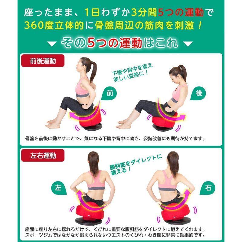 東急スポーツオアシス 骨盤スリムチェアDX （デラックス） 座椅子 360