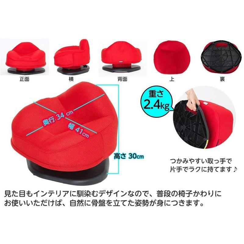 東急スポーツオアシス 骨盤スリムチェアDX （デラックス） 座椅子 360度 腰回り エクササイズ 揺らす運動器具 姿勢サポート SC-20 Y1248114085(11065円)