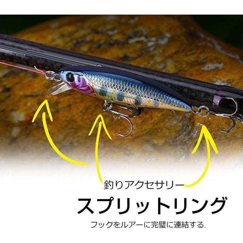 Qishuo 徳用 平打ち ルアー スプリットリング 釣り 平打 強い ジギング リング 釣 渓流 シーバス 青物 お得 100個 22kg Aloka 通販 Yahoo ショッピング