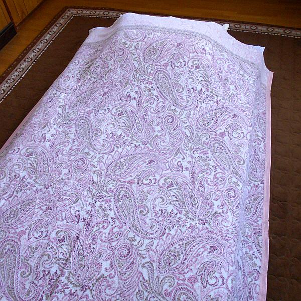 タオルケット パイルが抜けにくい 編み物パイルのタオルケット