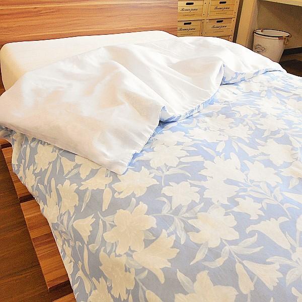 毛布カバー 花柄 120本ガーゼ 生地使用 シングルサイズ 綿100％ 日本製 |  | 02