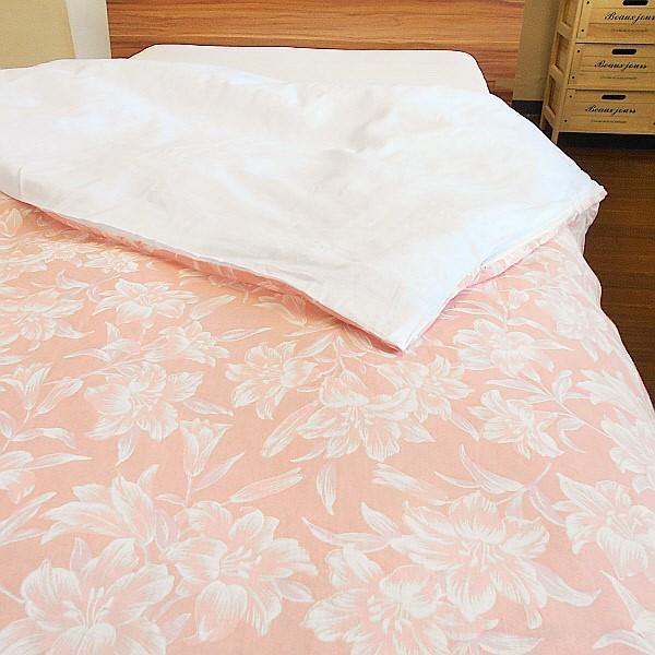 毛布カバー 花柄 120本ガーゼ 生地使用 シングルサイズ 綿100％ 日本製 |  | 05