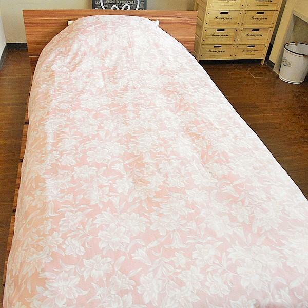 毛布カバー 花柄 120本ガーゼ 生地使用 シングルサイズ 綿100％ 日本製 |  | 06