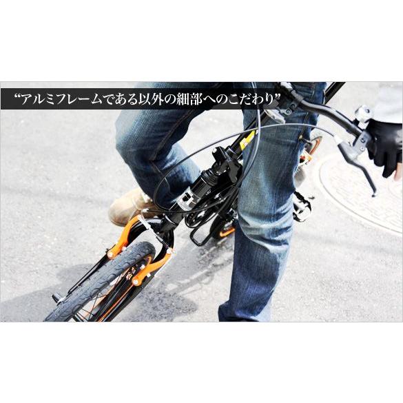 【送料無料】DOPPELGANGER ドッペルギャンガー 202 blackmax 【20インチ折りたたみ自転車】【代引不可商品】【ブランド自転車】｜alor21｜03