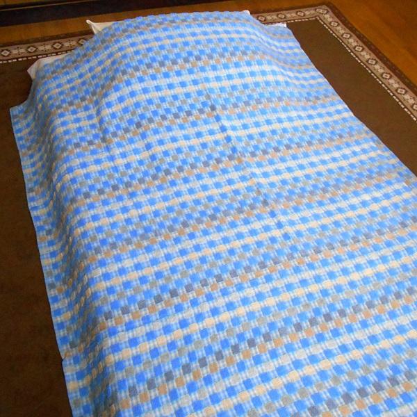 タオルケット シングルサイズ ブロックチェック柄 綿100％ 軽量・薄手タイプ サイズ140×190cm 商品重量820g |  | 05