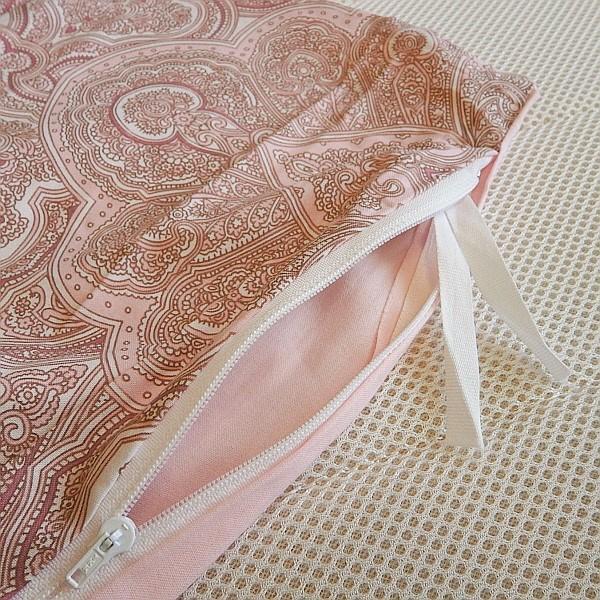 掛け布団カバー ペイズリー柄 シングルロングサイズ 150x210cm 綿100