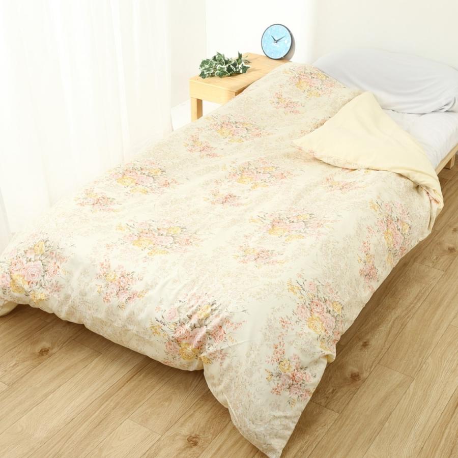 掛け布団カバー シングル 送料無料 日本製 綿100％ 花柄 150X210cm