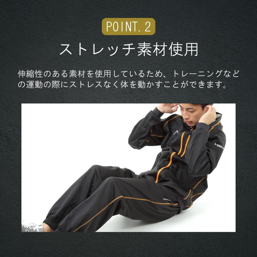 HEAD ヘッド サウナスーツ 限定モデル ストレッチ素材 メンズ HEAD ヘッド サウナスーツ 限定モデル ストレッチ素材 メンズ