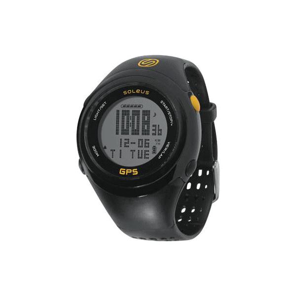 Soleus(ソリアス) GPS FIT 1.0J SGJ01020 Black/Yellow ランニングウォッチ 8SGJ01020