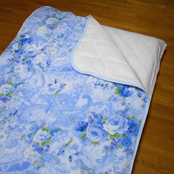 西川の敷きパッド フランネル生地使用 パウダーパフ敷きパッド シングルサイズ | 西川 | 05