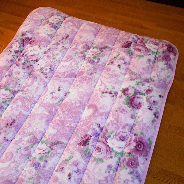 西川の敷きパッド フランネル生地使用 パウダーパフ敷きパッド シングルサイズ | 西川 | 07