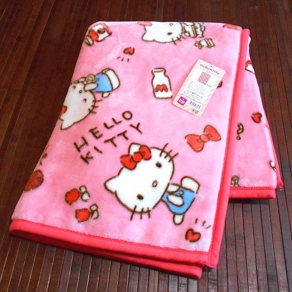 サンリオキャラクター はーふ毛布 Hello Kitty ハローキティ ハーフケット サイズ100×140cm | sanrio