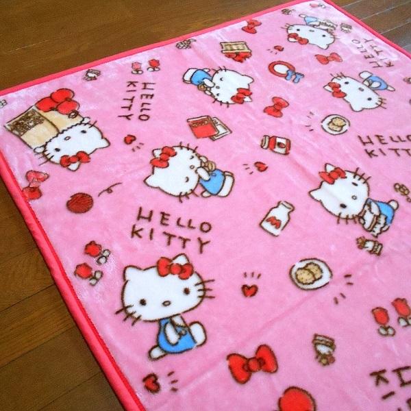 サンリオキャラクター はーふ毛布 Hello Kitty ハローキティ ハーフケット サイズ100×140cm | sanrio | 01