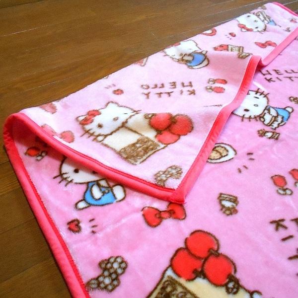 サンリオキャラクター はーふ毛布 Hello Kitty ハローキティ ハーフケット サイズ100×140cm | sanrio | 02