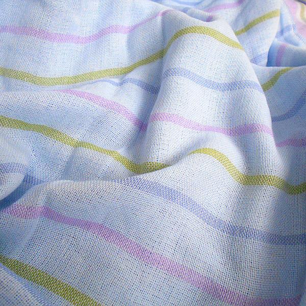 ガーゼケット 今治タオルブランド認定商品 五重織ガーゼケット シングルサイズ ボーダー柄 綿100％ 日本製 | 今治タオル | 06