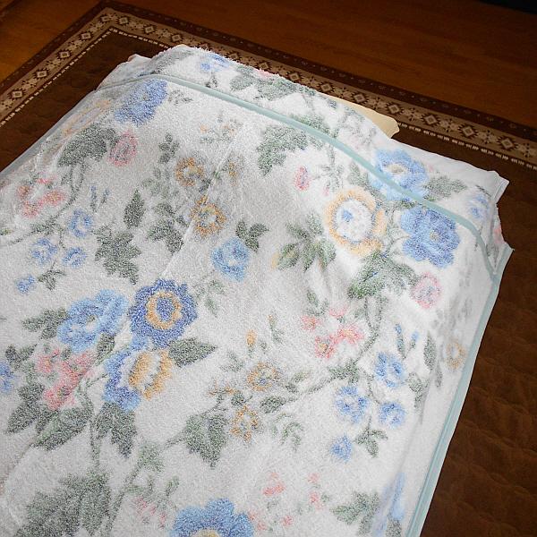 リゾートフラワータオルケットシングル リゾートフラワータオルケットシングル