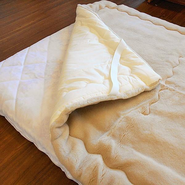 洗えるウール敷きパッド Merino Wool メリノウール 敷きパッド シングルサイズ 日本製 :merino-wool-pad:アロール