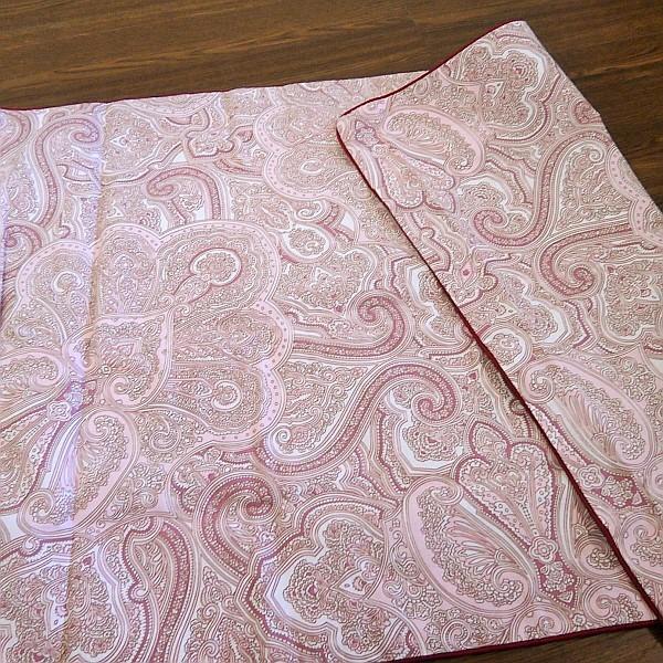 枕カバー ペイズリー柄 ファスナー付き サイズ43ｘ63cm 綿100％ 日本製 |  | 03