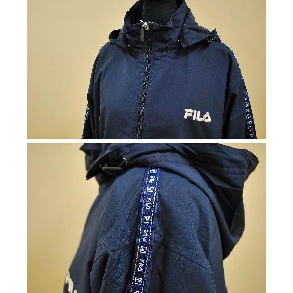 FILA　フィラ　レディース　裏トリコット起毛ウィンドブレーカー上下セット　ZZZ5716【全5色】【送料無料】｜alor21｜03