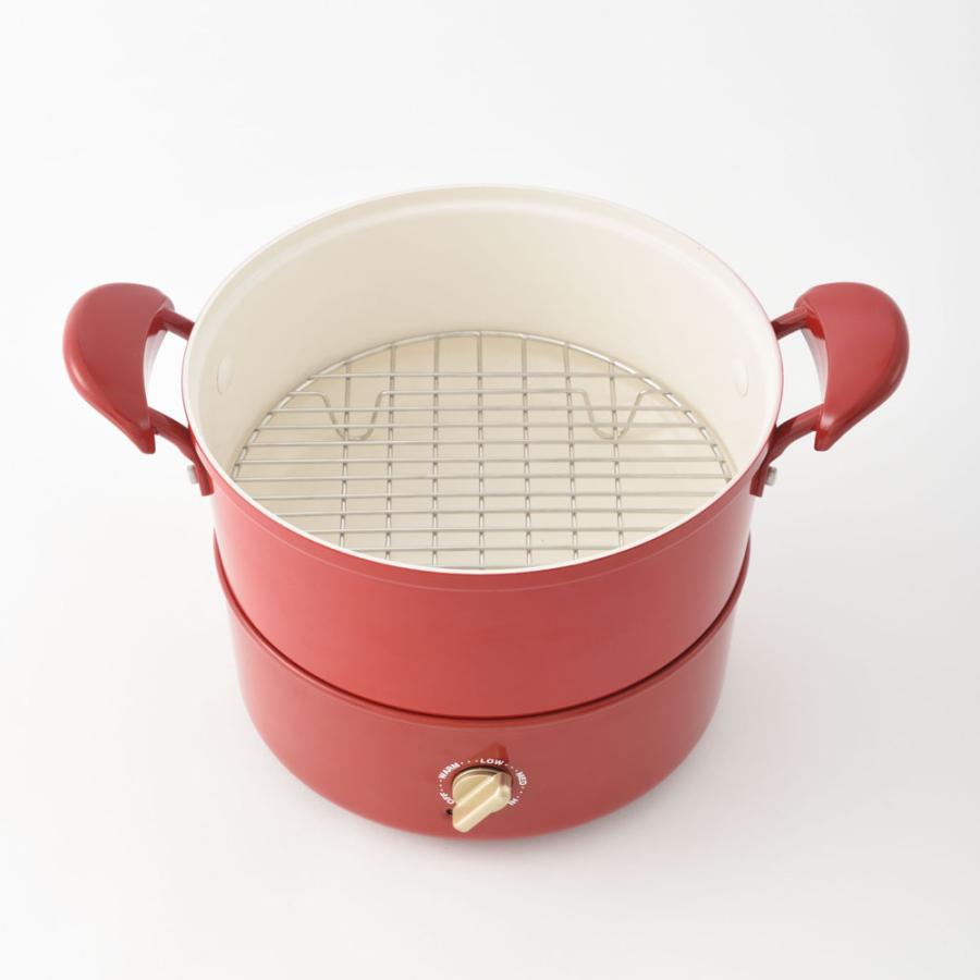 BRUNO 新品未使用品 レッド ブルーノ〉コンパクトホットプレート レッド(レッド)｜近鉄百貨店