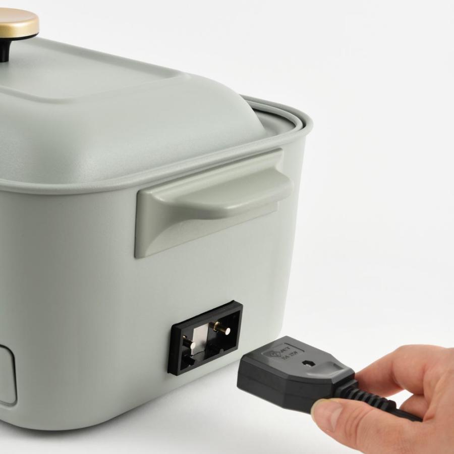 BRUNO（ブルーノ） コンパクトグリルホットプレート グリーン BOE109