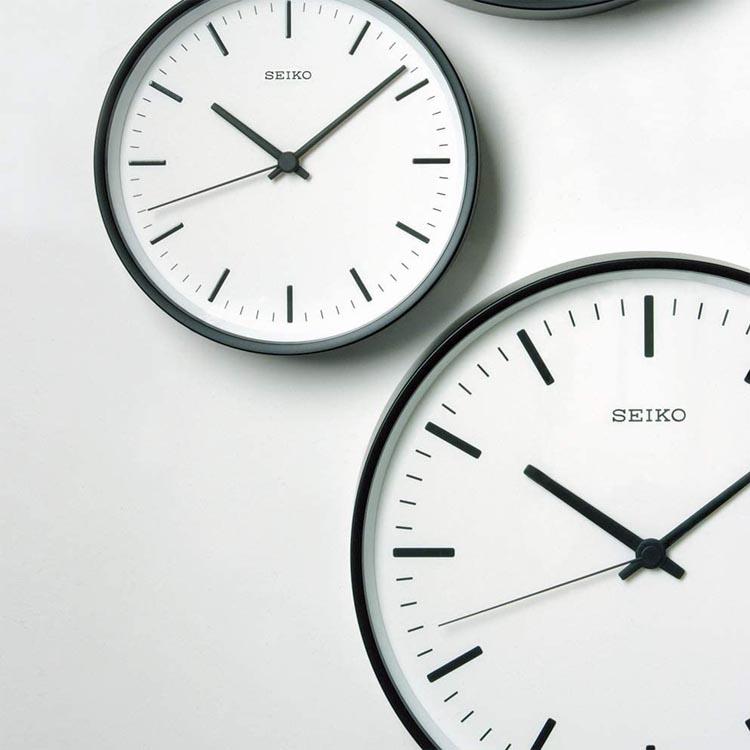 SEIKO（セイコー） 壁時計 電波時計 スタンダード アナログクロックL