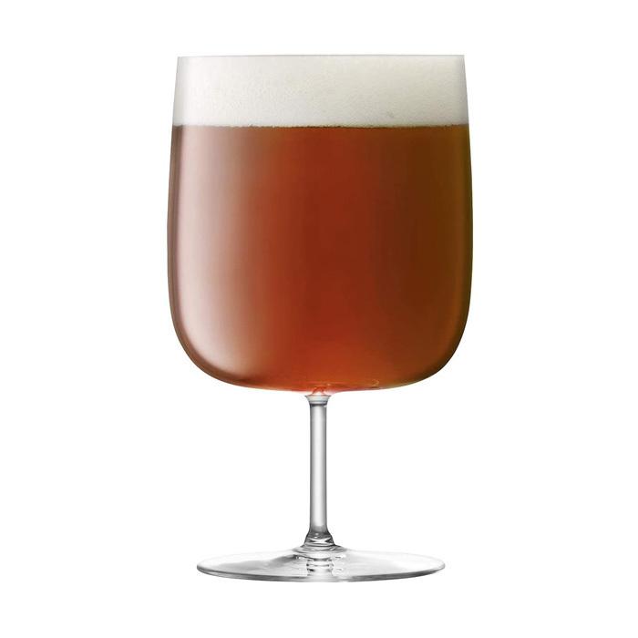 ビールグラス クリア エルエスエー LSA Borough LBG05 G1618-22-301 4個セット 625mlの画像