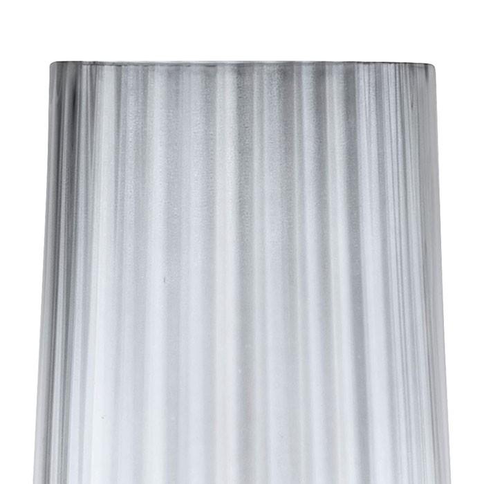 花器 花瓶 花びん フラワーベース ガラス LSA Dusk Vase LDU08 G140020151 グリーン/グレー 高さ20cm