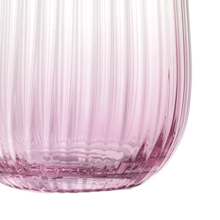 花器 花瓶 花びん フラワーベース ガラス LSA Dusk Vase LDU11 G1401-28-152 ピンク/グレー 高さ28cm_3