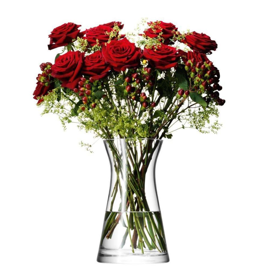 LSA エルエスエー フラワーベース 花器 花瓶 Flower Mixed Bouquet Vase G667-29-301 クリア H29cm LFW08