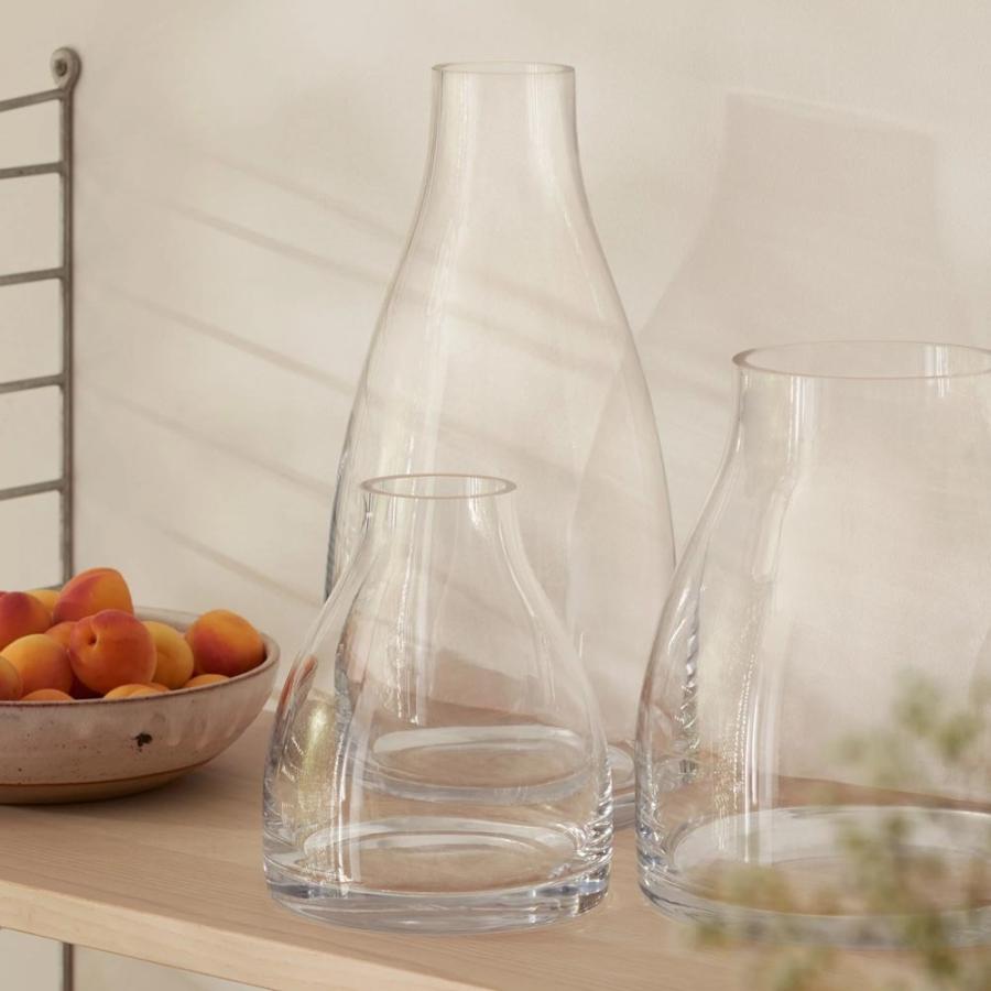 LSA LSA Flower Kiln Vase G1721-21-301 クリア H21cm LFW40