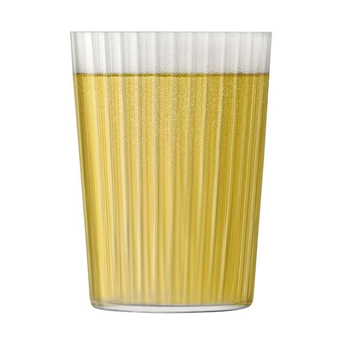 LSA タンブラーグラス GIO Line Tumbler LGI23 G060-18-304 クリア 容量560ml 高さ12cm 4個セット_2