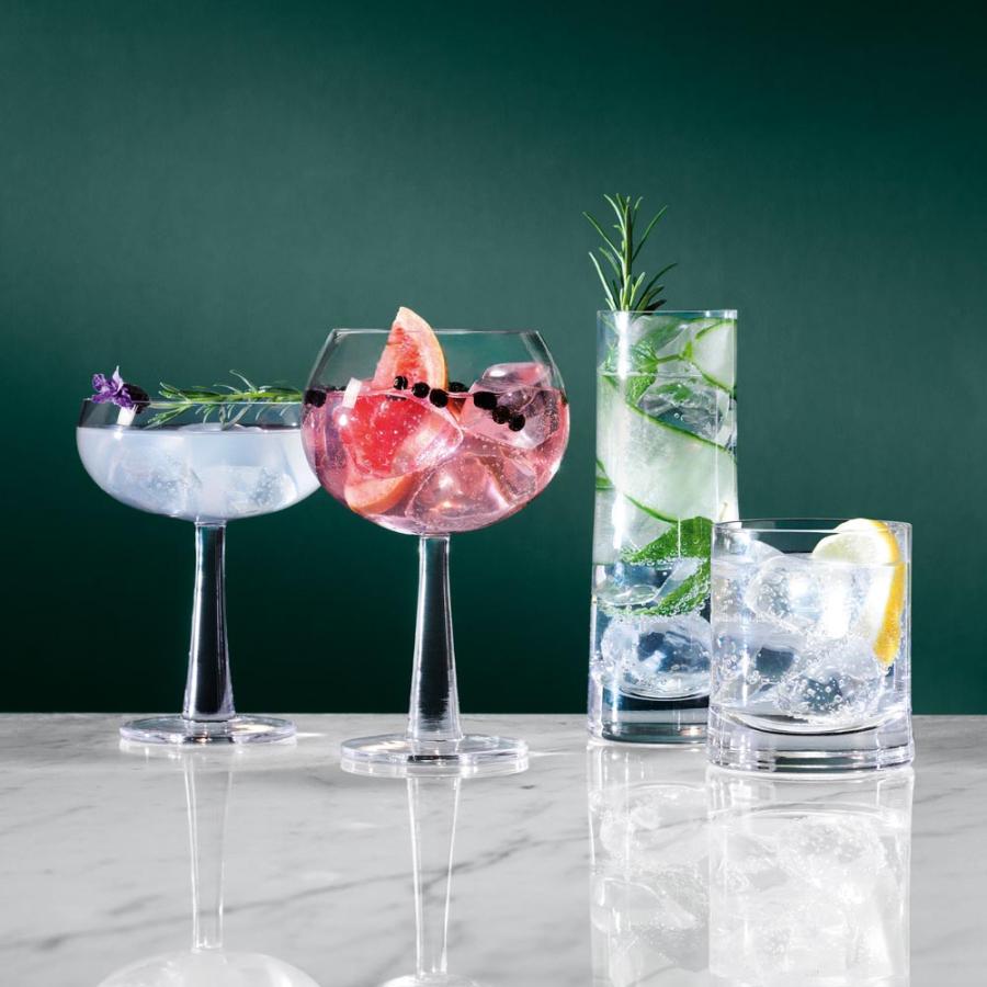 LSA エルエスエー タンブラーグラス 310ml クリア Gin Tumbler LGN01 G1387-11-200 2個セットの画像