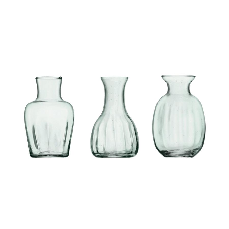 LSA MIA ミア MINI VASE TRIO×3 G1167-03-988 高さ11.5cm 3種セット / エルエスエー 花器 花瓶 フラワーベース｜alot｜02