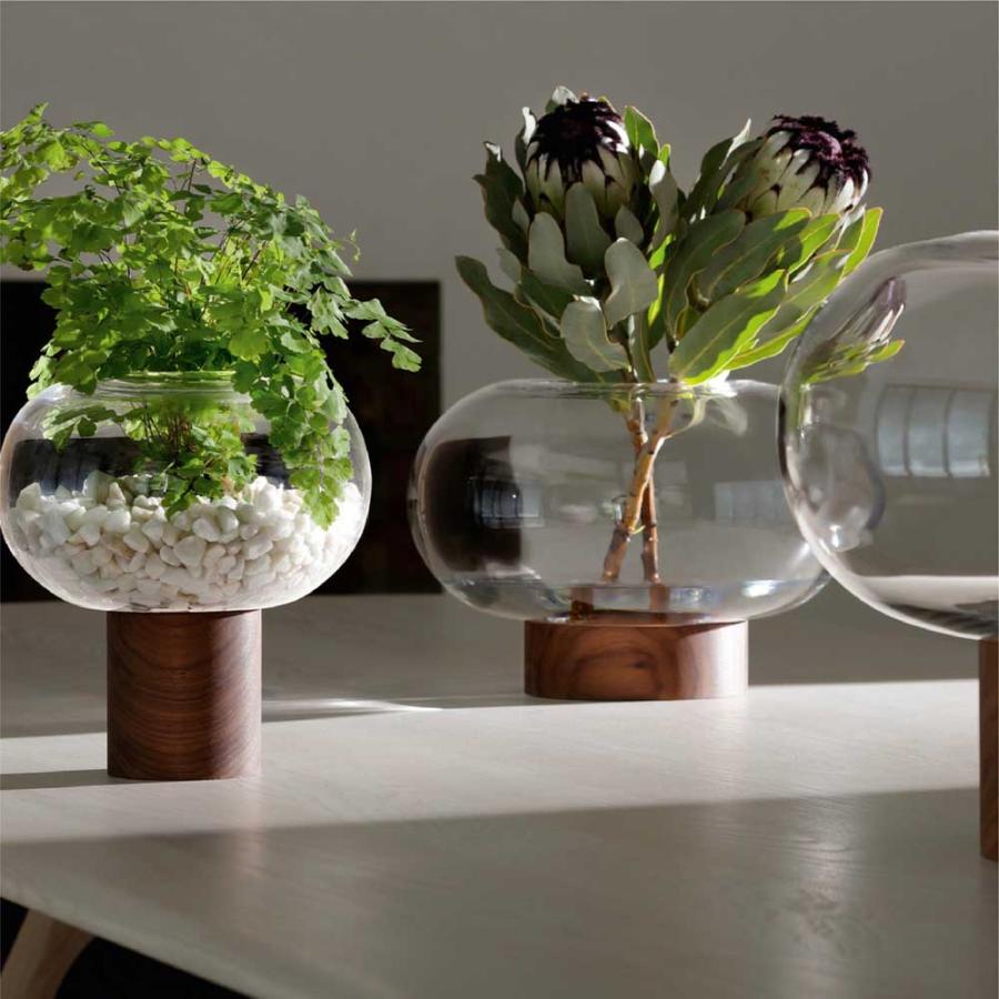 LSA OBLATE オブレート Vase G1718-19-301 クリア H19.5cm LOB12 エルエスエー フラワーベース 花器 花瓶_4