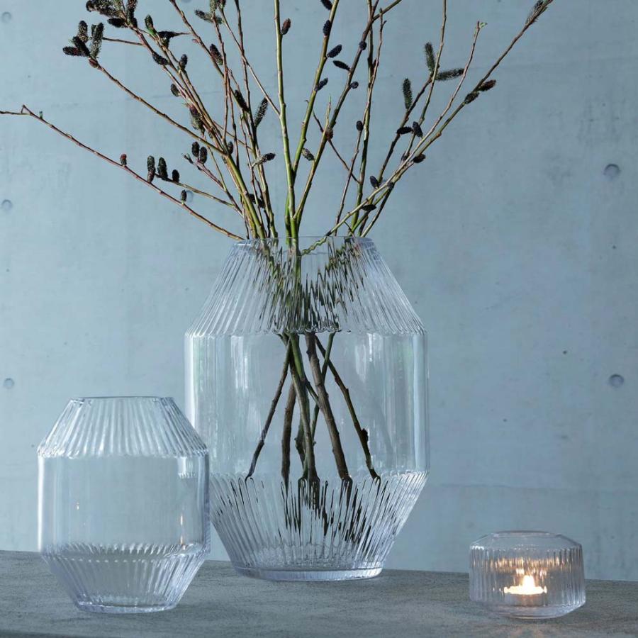 LSA エルエスエー Rotunda Vase G1655-26-301 クリア LRT05 高さ26cm / 花器 花瓶 フラワーベース キャンドルホルダー_3