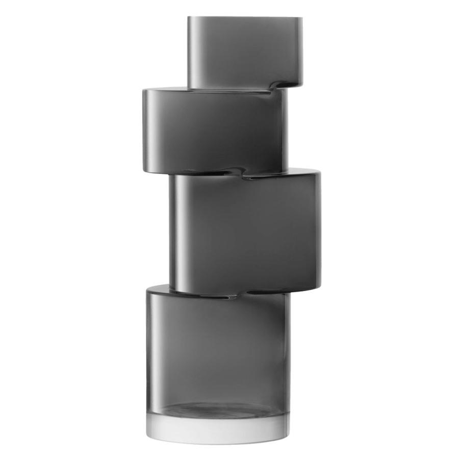 LSA LSA Tier Vase G1729-35-970 グレー H35cm LTD05 / エルエスエー