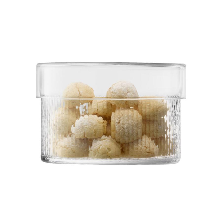 LSA ガラスコンテナ & リッド Wicker Container & Lid G1712-12-148