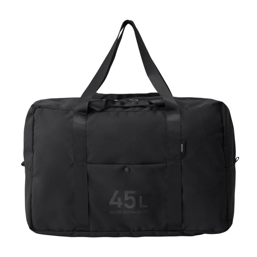 ミレスト　ボストンバッグ　ブラック　完売品 ミレスト MILESTO ボストンバッグ レディース メンズ 旅行 大