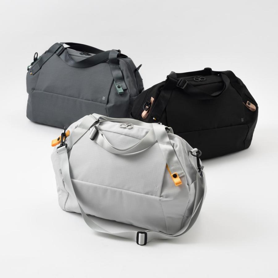 MILESTO ミレスト Hutte ヒュッテ ボストンバッグ ブラック ミレスト MILESTO ボストンバッグ レディース メンズ 旅行 大容量