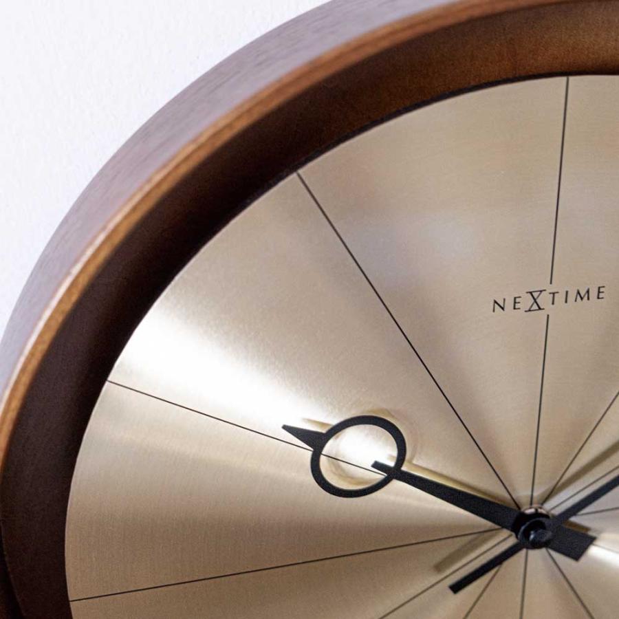 NEXTIME（ネクスタイム） 壁時計 掛時計 ウォールクロック Disk GD