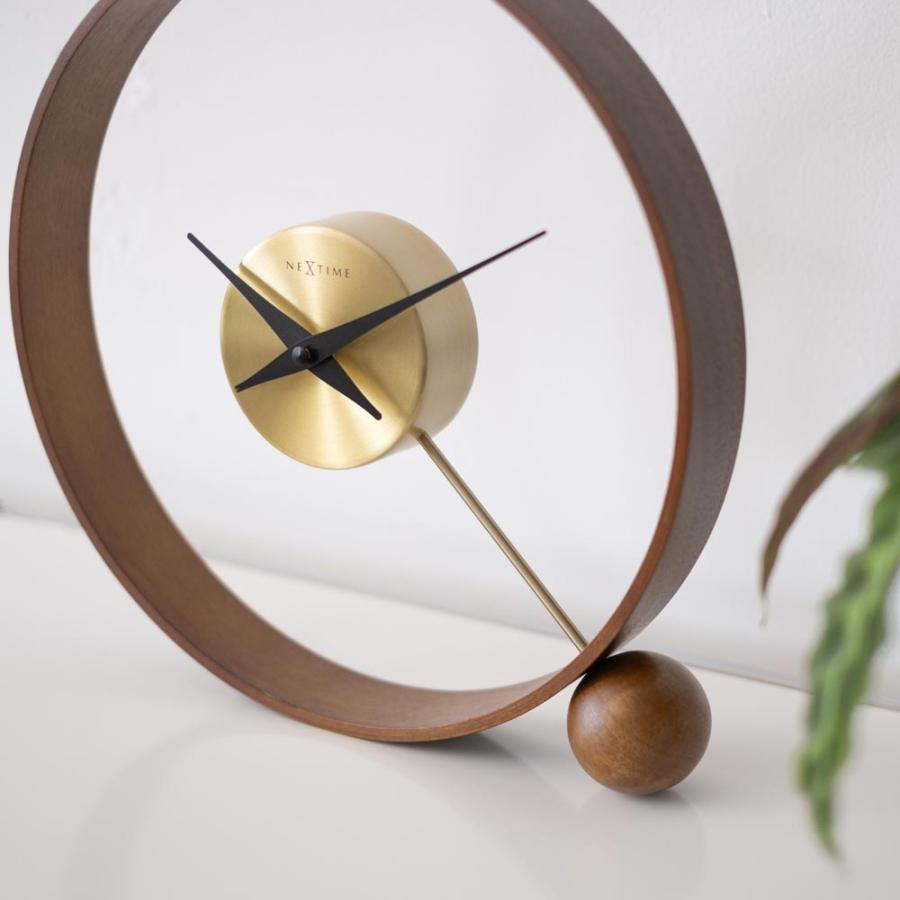 NEXTIME（ネクスタイム） 置時計 インテリアクロック Orbit GD