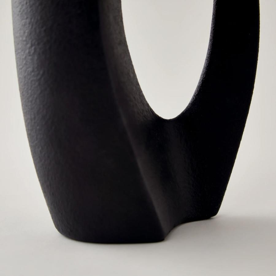 PATINA パティーナ フラワーベース Vase TACP802SB ブラック 高さ26cm