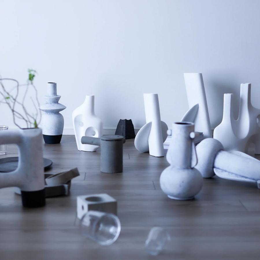 PATINA花瓶　2個 PATINA パティーナ フラワーベース Vase TACP810MB ホワイト （Mixed