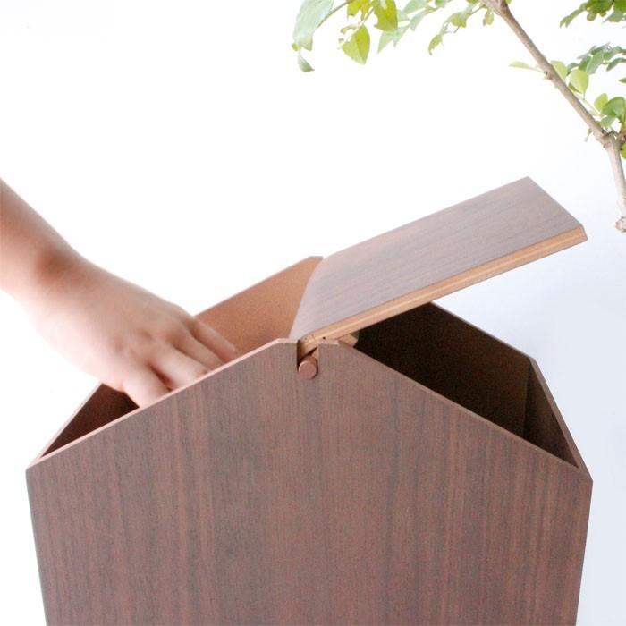 ゴミ箱 ダストボックス ヤマト工芸 アロウズウッディ ARROWS woodie N ナチュラル YK19-103_4