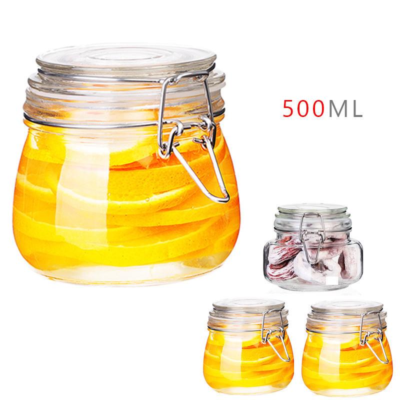 保存容器 ガラス フルーツの缶詰 瓶詰 耐気密缶 密閉ビン 密閉容器 容器 瓶